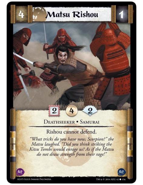 Matsu Rishou  - Deathseeker • SamuraiRishou cannot defend.