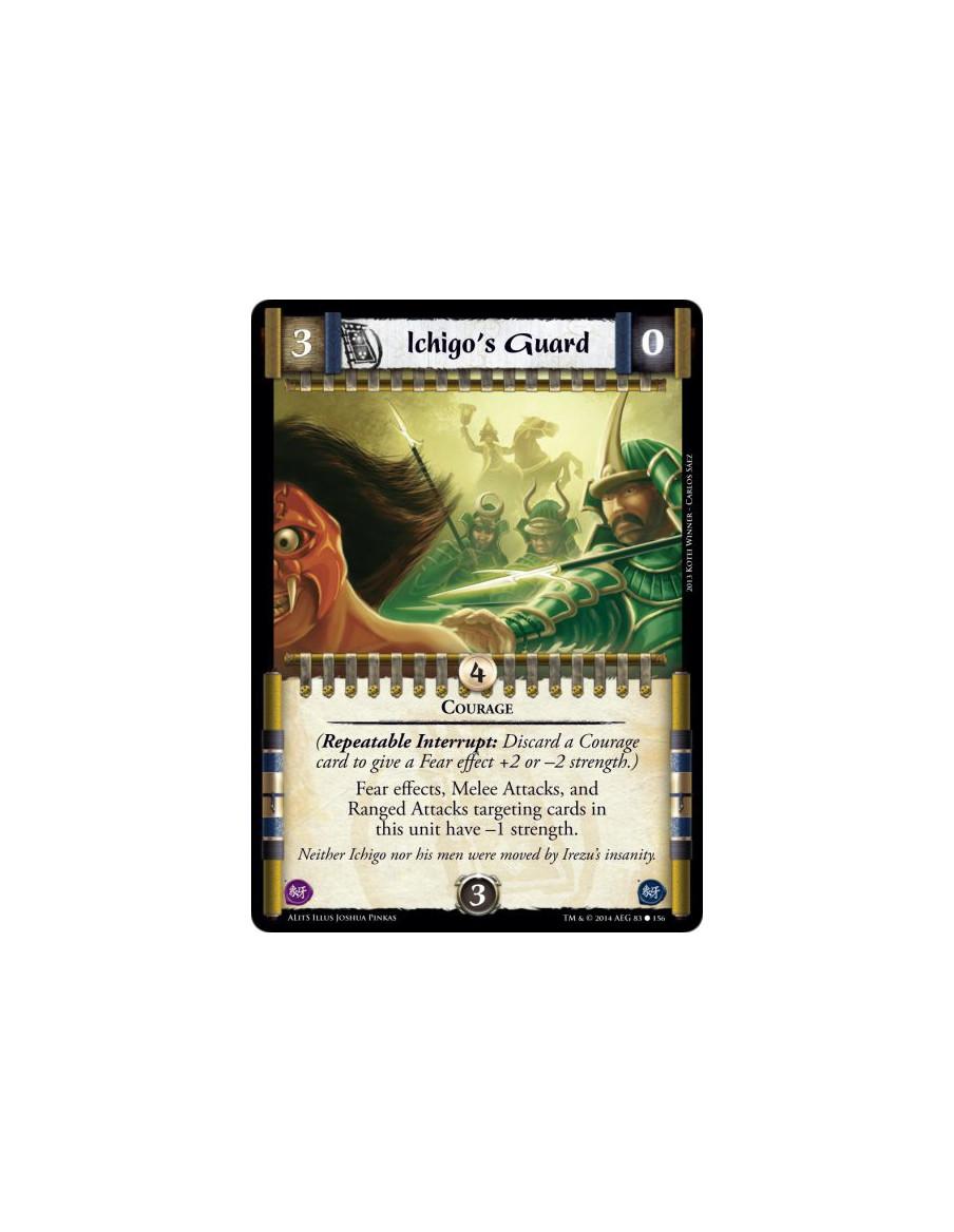 Ichigo's Guard  - Courage(Repeatable Interrupt: Discard a Courage card to give a Fear effect +2 or -2 strength.)Fear effects, Me