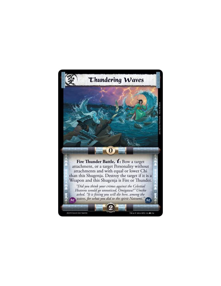 Thundering Waves  - Fire • ThunderFire Thunder Battle, w: Bow a target attachment, or a target Personality without attachments a