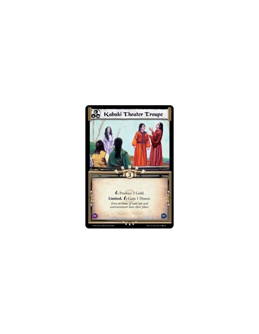 Kabuki Theater Troupe  - w: Produce 2 Gold. Limited, w: Gain 1 Honor.
