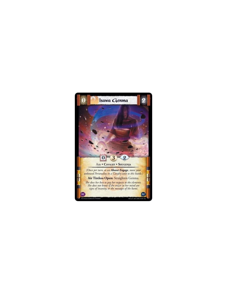 Isawa Genma  - Air • Cavalry • Shugenja(Once per turn, as an Absent Engage, move your unbowed Personality in a Cavalry unit to t