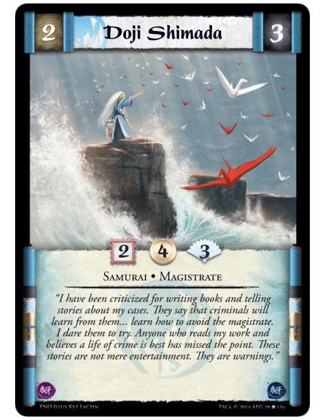 Doji Shimada  - Magistrate • Samurai 