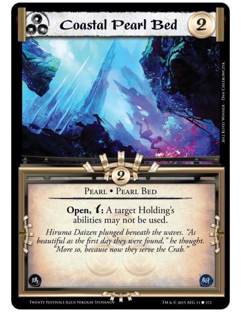Coastal Pearl Bed  - Pearl Bed • PearlOpen, w: A target Holding's abilities may not be used.