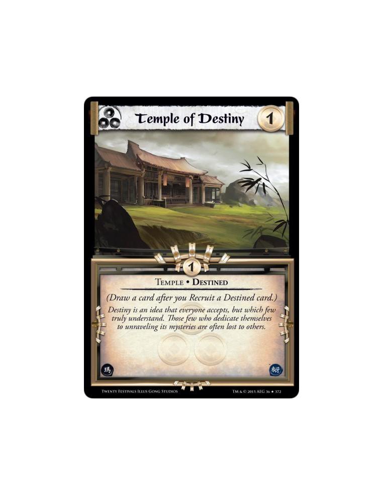 Temple of Destiny FOIL  - Temple • Destined(Draw a card after you Recruit a Destined card.)