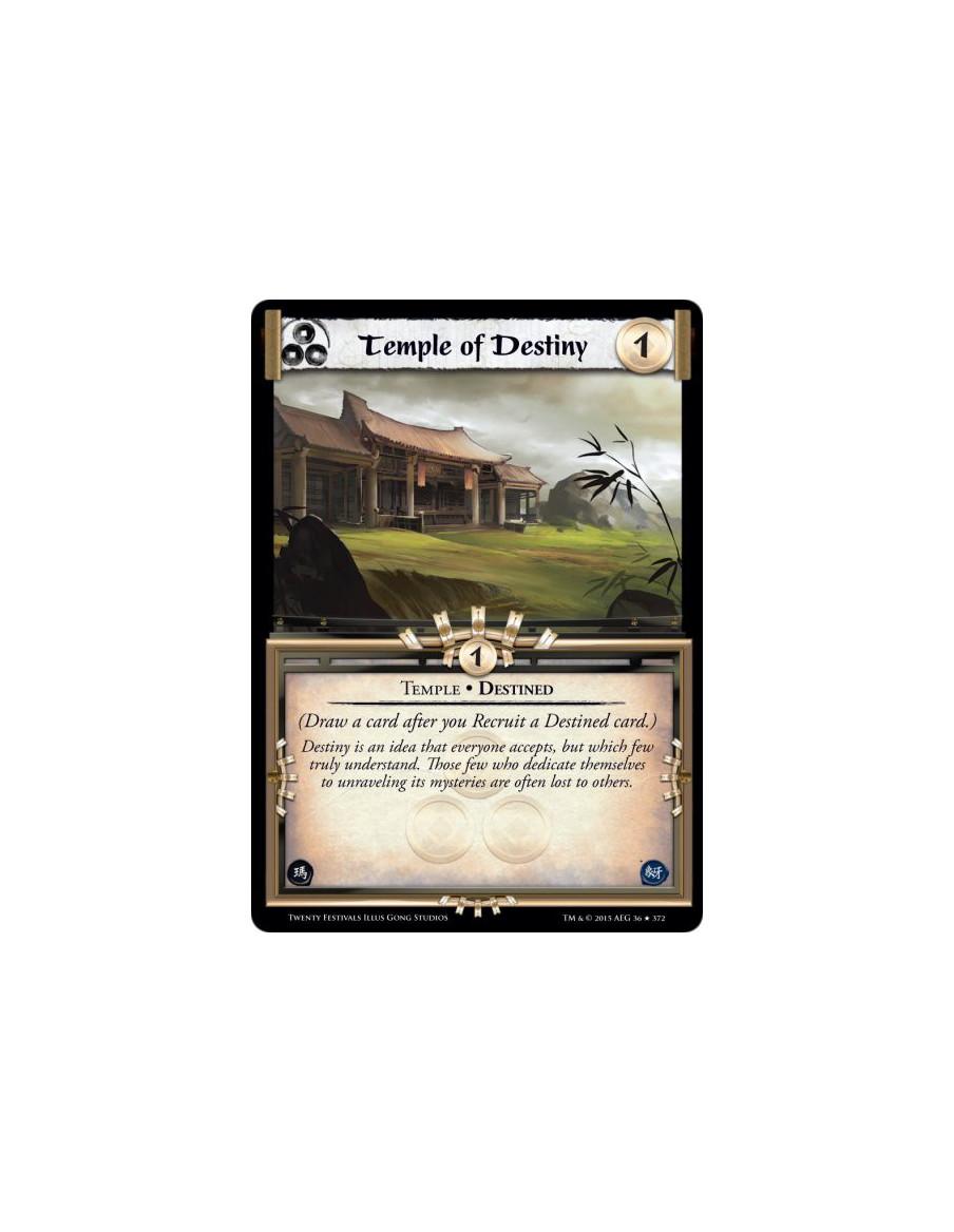 Temple of Destiny FOIL  - Temple • Destined(Draw a card after you Recruit a Destined card.)