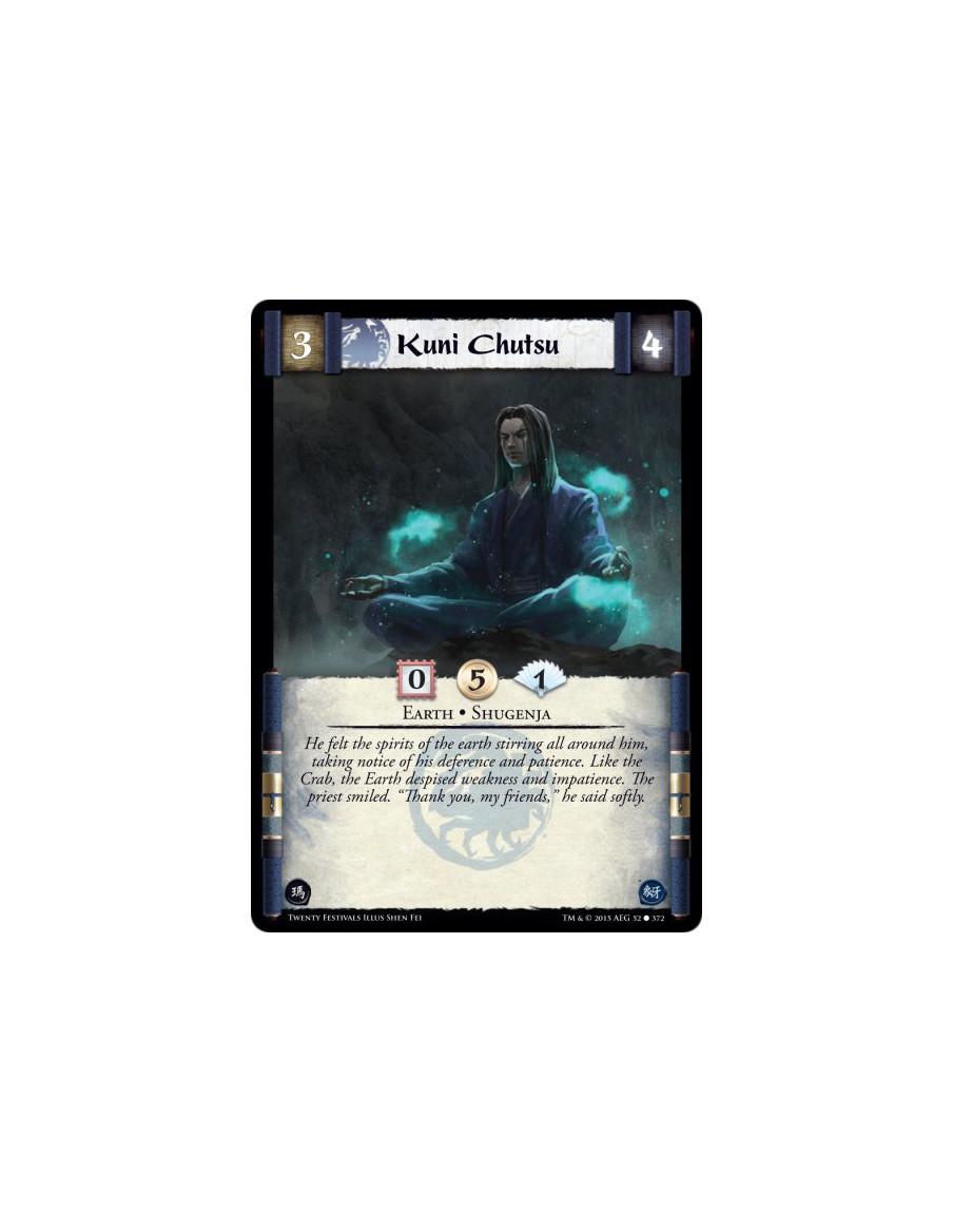 Kuni Chutsu  - Earth • Shugenja  (Shugenja may attach and cast Spells.)