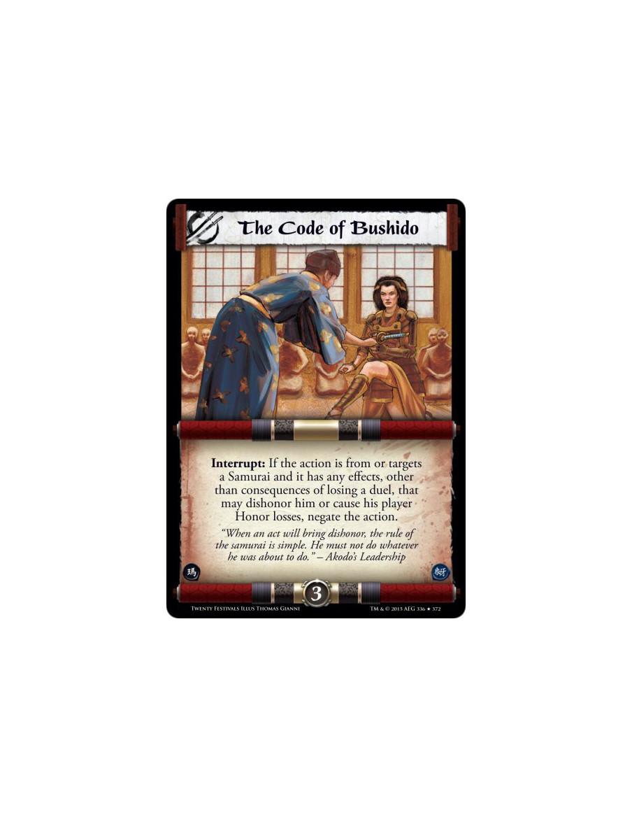 The Code of Bushido FOIL  -     Interrupt: If the action is from or targets a Samurai and it has any effects, other than consequ