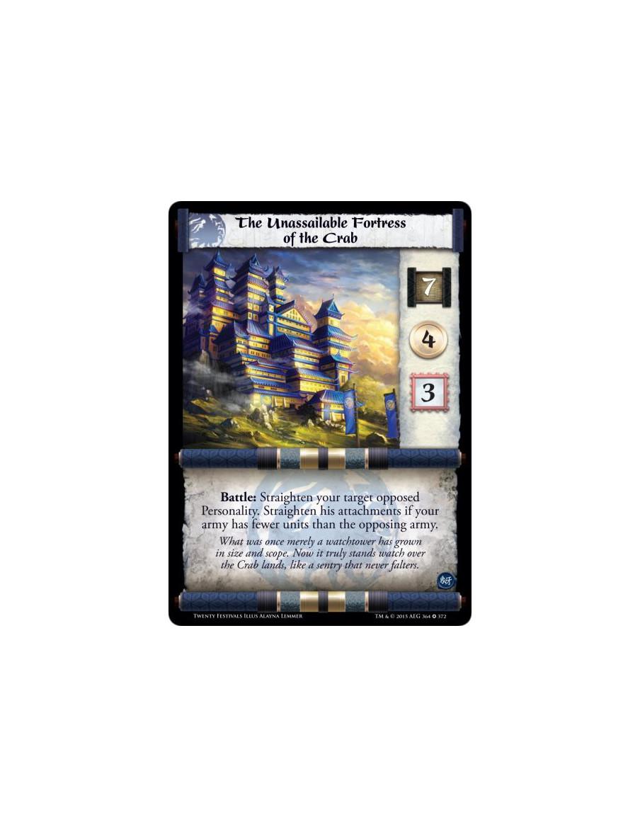 The Unassailable Fortress of the Crab  -                     Battle: Straighten your target opposed Personality. Straighten his 