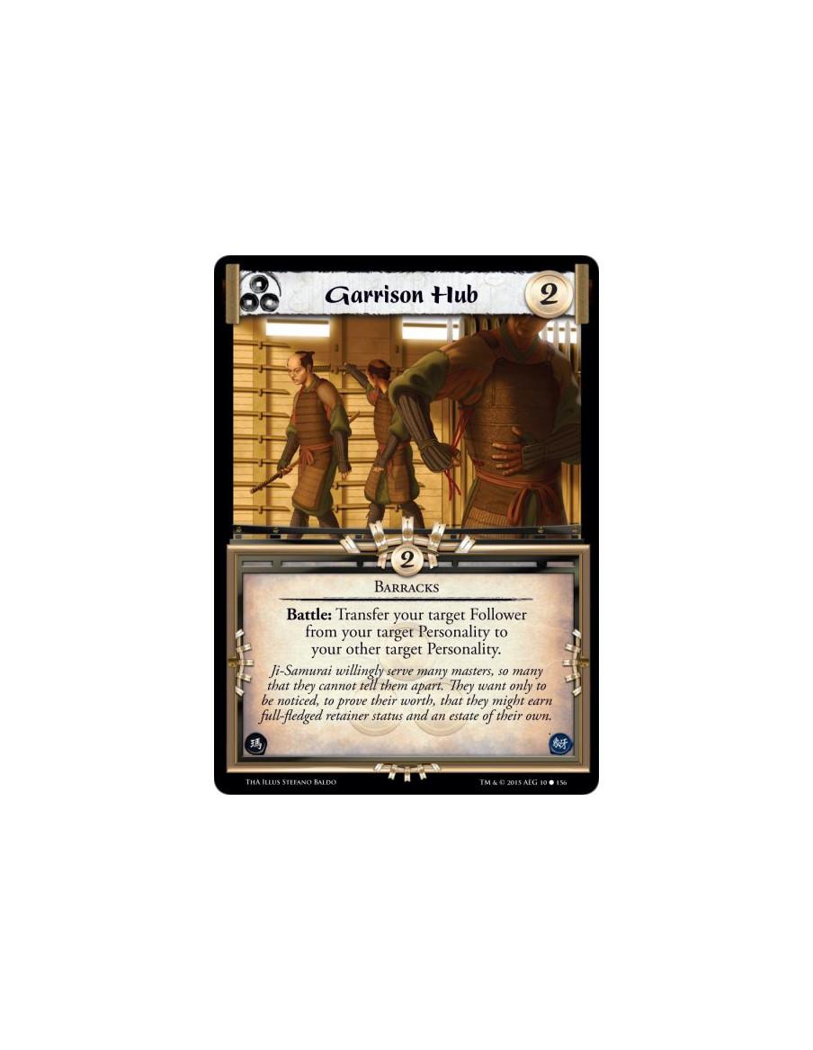 Garrison Hub  - Barracks    Battle: Transfer your target Follower from your target Personality to your other target Personality.