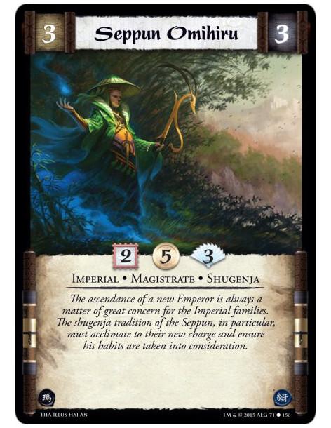 Seppun Omihiru  - Imperial • Magistrate • Shugenja           