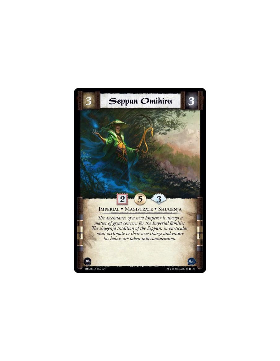 Seppun Omihiru  - Imperial • Magistrate • Shugenja          &nbsp;