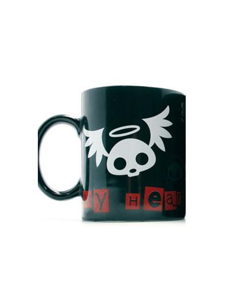 Taza Skelanimals Negra  -