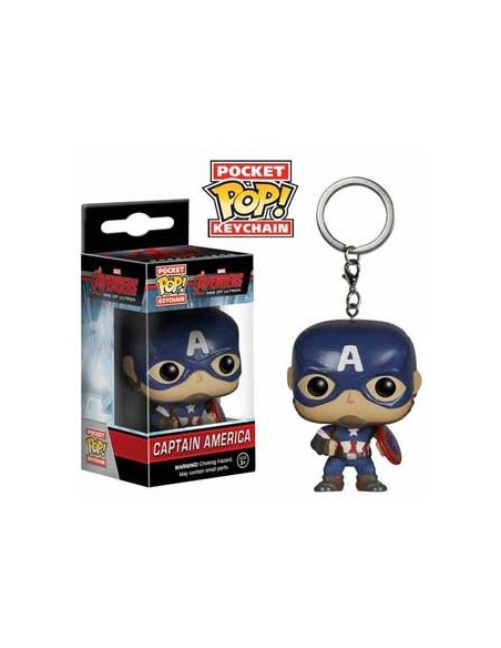 keychain Mini Funko Pop Captain America 4cm