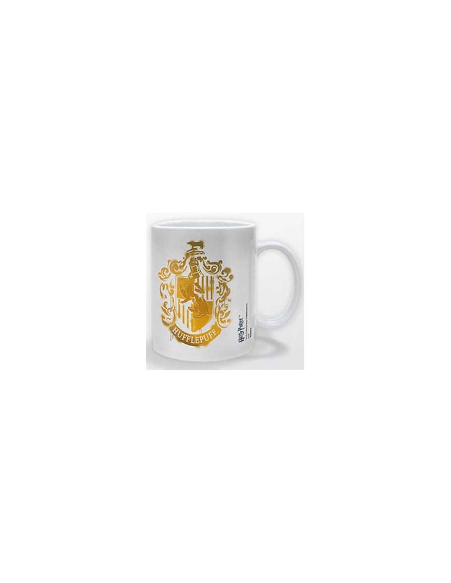 Taza Harry Potter Escudo Hufflepuff  - 