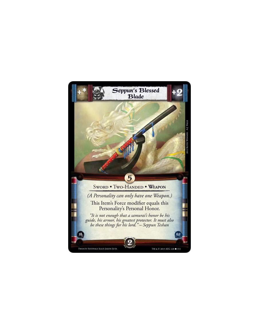 Seppun's Blessed Blade FOIL  - Weapon • Two-Handed • Sword(A Personality can only have one Weapon.)This Item's Force modifier eq