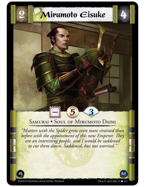 Mirumoto Eisuke FOIL  - Samurai • Soul of Mirumoto Daini    