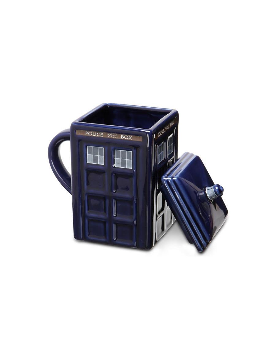 Taza Tardis con Tapa