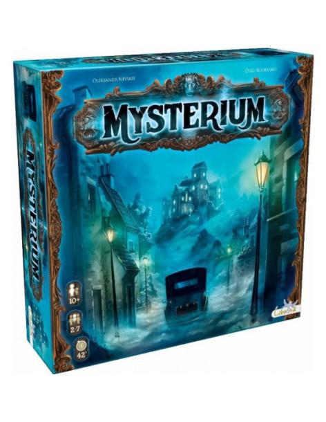 Mysterium (Spanish)  - Mysterium es un juego colaborativo de resolver el misterio, en el que todos los jugadores ganan o pierden