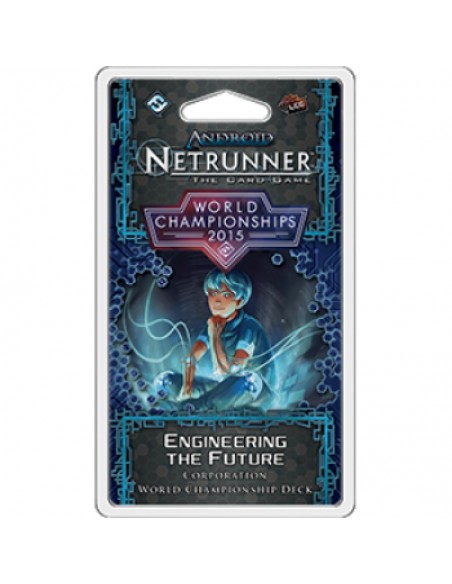 Netrunner LCG. World Cahmpionships 2015. Engineering the future. Corporation