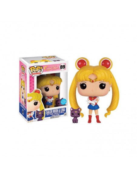 Pop Guerrero Luna y Gato Luna Edicion Especial. Sailor Moon