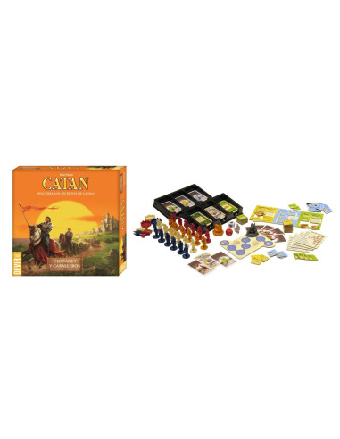 Catan: Ciudades y Caballeros  - Los Colonos de Catan: Ciudades y Caballeros, es una ampliación del juego Colonos de Catan, que e