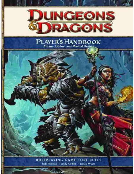 D&D: 4TH Edition Player's Handbook  - .