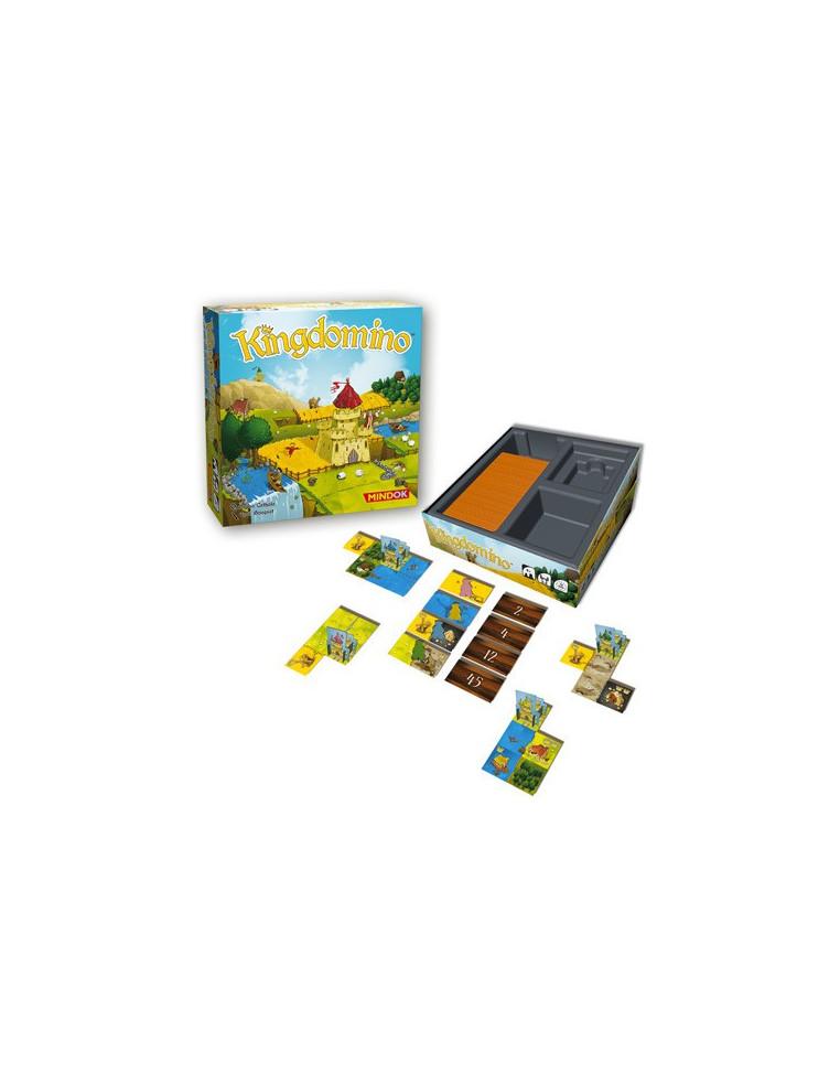 Kingdomino  - ¡Crea el más poderoso reino!Ahora eres un rey en busca de nuevas tierras para expandir tus dominios.Cada territori