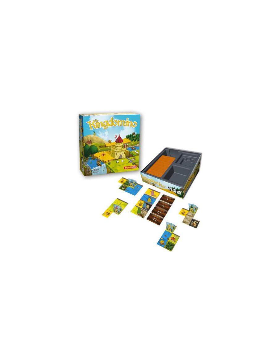 Kingdomino  - ¡Crea el más poderoso reino!Ahora eres un rey en busca de nuevas tierras para expandir tus dominios.Cada territori