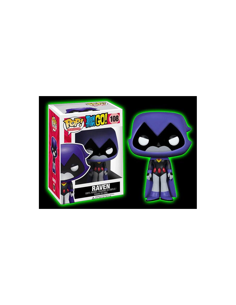 Pop Raven Glows in the dark. Teen Titans Go!