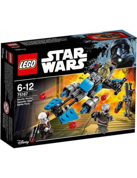 Lego Star Wars : Speeder Bike de los Bounty Hunters Pack de Batalla