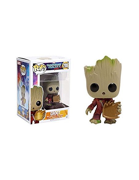 Pop Groot con Escudo. Guardianes de la Galaxia vol.2