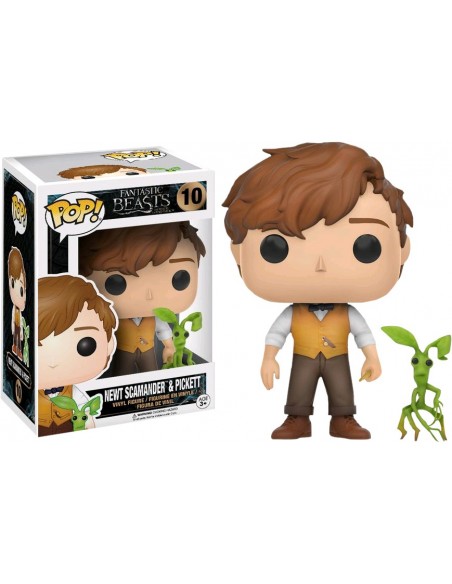 Pop Newt Scamander and Pickett. Fantastic Beasts and where to Find Them