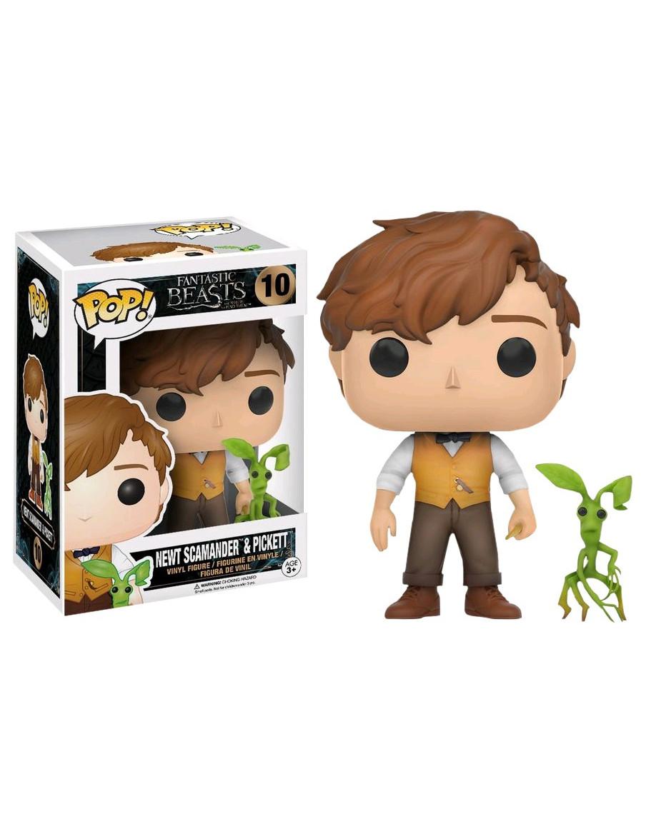 Pop Newt Scamander y Pickett. Animales Fantasticos y donde Encontrarlos