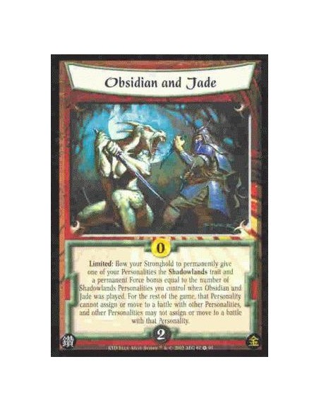 Obsidian and Jade