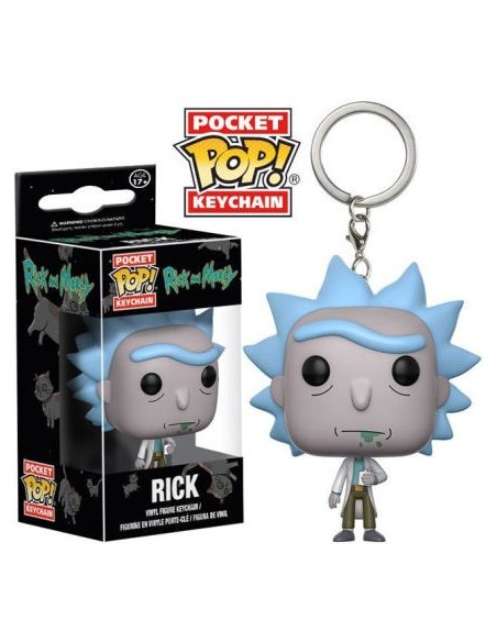 Llavero Pop Rick. Rick y Morty