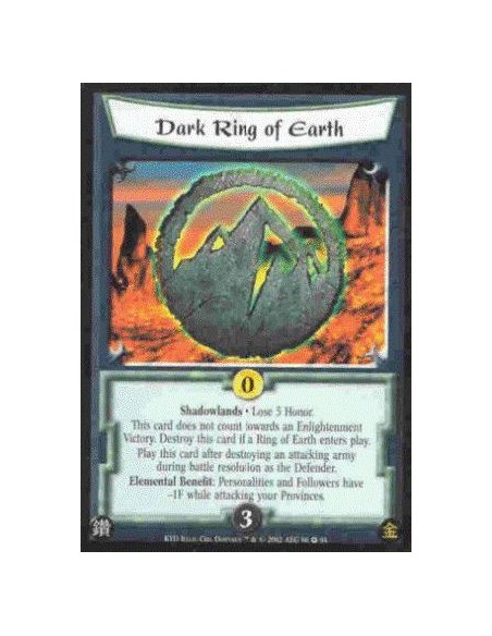 Dark Ring of Earth