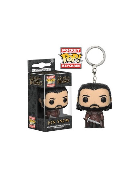 Pop Keychain Jon Snow with Scars . Game of Thrones