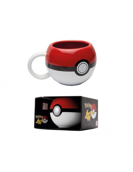 Pokemon Mug Pokeball 3D