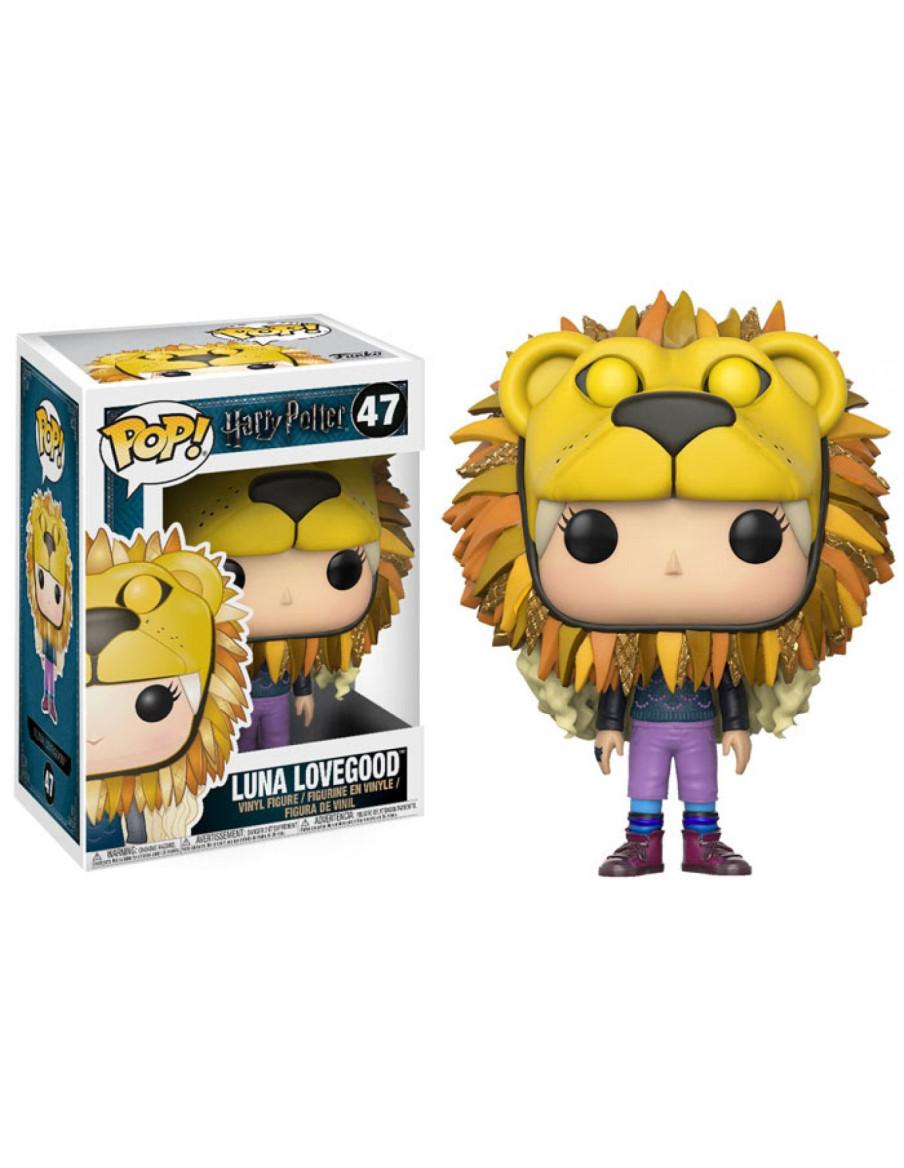 Funko Pop Luna Lovegood Cabeza León. Harry Potter  - 