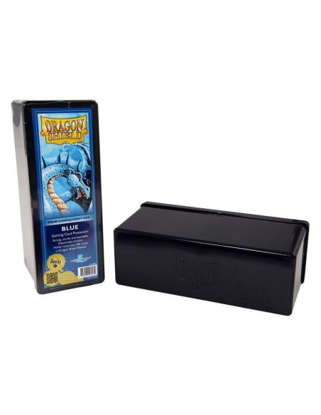 Deckbox 4 Compartimentos Dragon Shield Azul