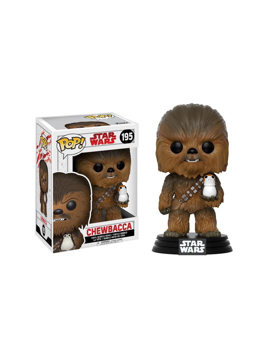 Pop Chewbacca con Porg. Star Wars