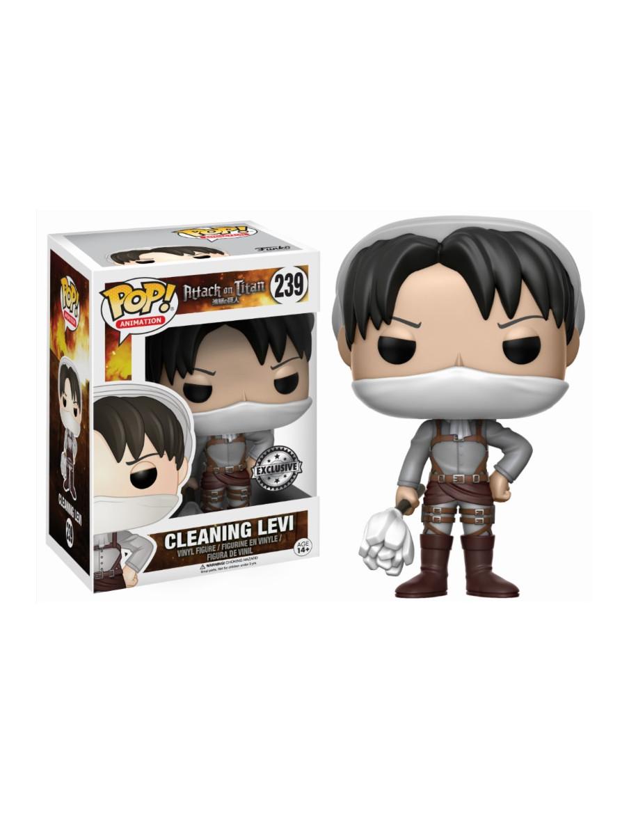 Pop Levi Limpiando. Attack on Titan