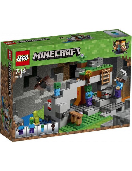Lego Minecraft: La Cueva de los Zombis (21141)
