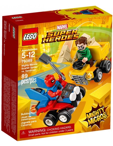 Lego MightyMicros: Scarlet Spider VS Sandman (76089)