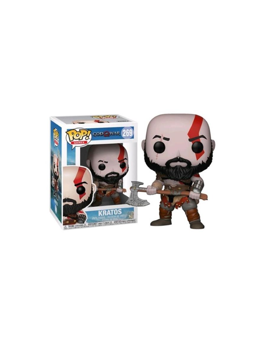 Funko Pop Kratos  con Barba y Hacha.