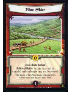 Blue Skies - Immediate Terrain Political Battle: Actions may not be canceled and challenges may not be refused.