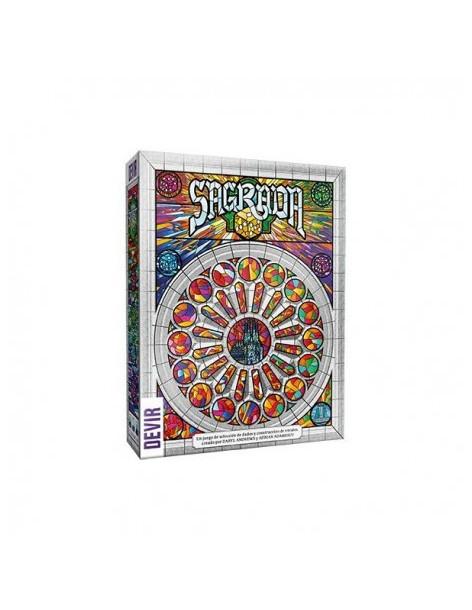 Sagrada  - Sagrada es un juego de mesa con 90 dados de colores que tendrás que colocar en tu zona de juego para crerar el mejor 