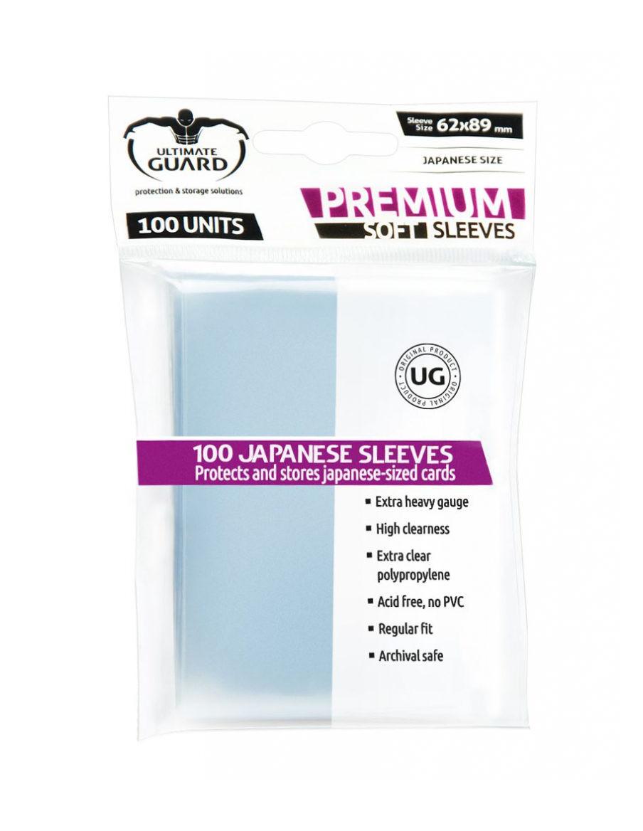 Ultimate Guard Premium Soft Sleeves 62x89 - Japanese Size