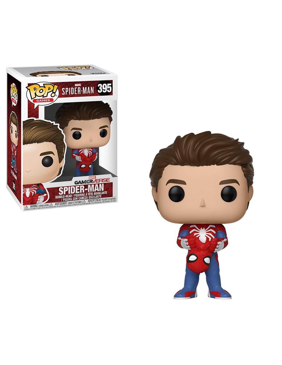 Pop Spiderman sin Mascara. Spider-Man