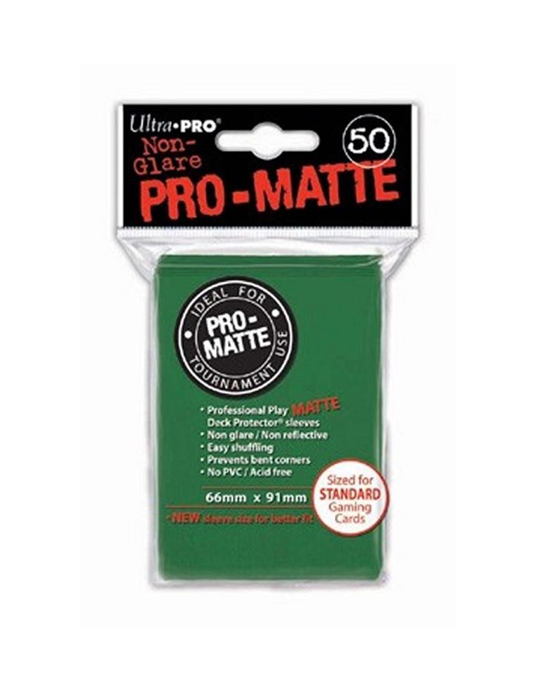 Fundas Pro Mate Verdes (66x91mm) (50)